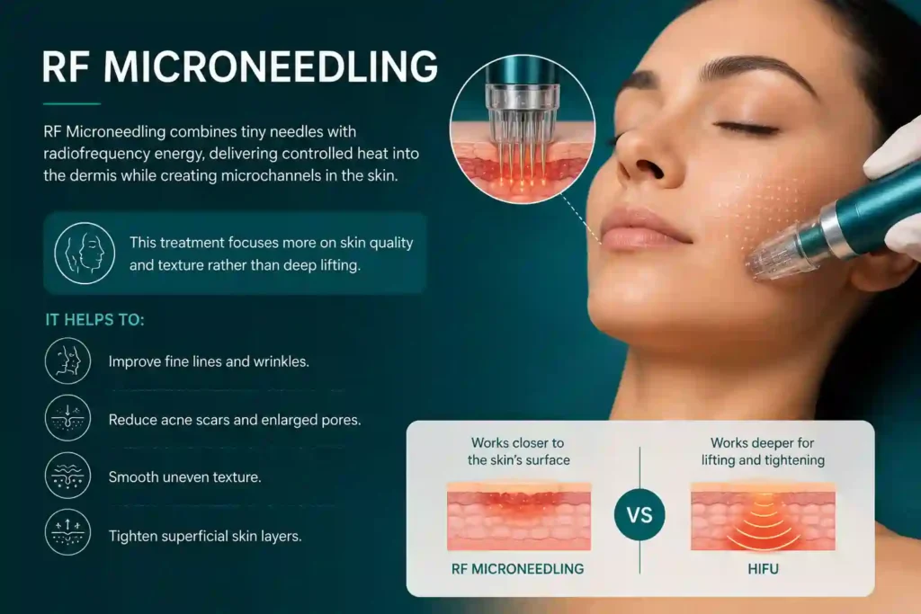 What Does RF Microneedling Do That HIFU Alone Cannot Greenhead